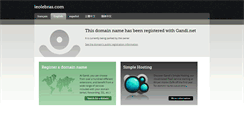 Desktop Screenshot of leolebras.com